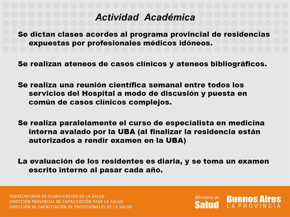 que se hace en medicina interna en un hospital